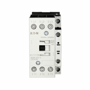 Eaton CN13 Series Non-Reversing NEMA Contactors with XTOE Electronic Overload Relays NEMA 1 24 VDC