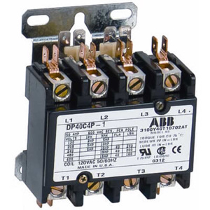 DP40C4P-1 40A 4P 120V CONTR