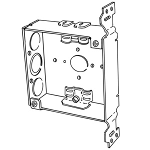 Appleton Emerson Metallic 4 Square 1900 Boxes