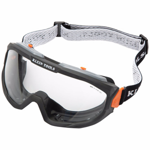 Klein Tools OTG Safety Goggles Anti-fog, Anti-scratch Clear Gray