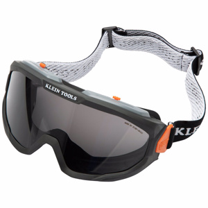 Klein Tools OTG Safety Goggles Anti-fog, Anti-scratch Gray Gray