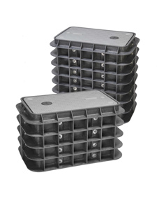 Channell Corp Underground Electrical Enclosure Boxes 24 x 36 x 24 in HDPE