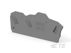 TE Connectivity SNK Series Terminal Block End Sections