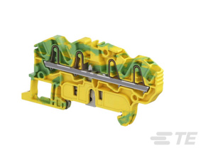 TE Connectivity ZK2.5-4P Pi-Spring Ground Terminal Blocks