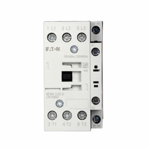 Eaton CN13 Series Non-Reversing NEMA Contactors with XTOE Electronic Overload Relays NEMA 0 110/120 VAC