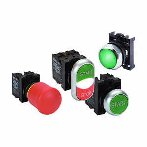 Eaton Cutler-Hammer M22 Series LED Modular Light Units Blue/Green/Red/Turquoise/Violet/White/Yellow 22 mm Spring Cage