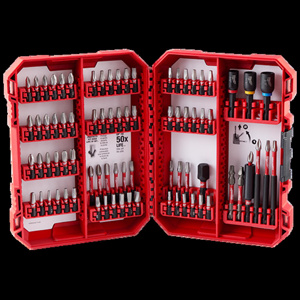 Milwaukee SHOCKWAVE™ Impact Duty™ PACKOUT™ Driver-Drill/Driver Bit Sets 80 Piece Alloy Steel