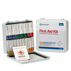 First Aid Only® Unitized First Aid Kits 50 Person 24 Unit