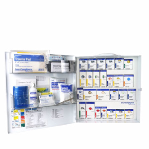 First Aid Only® First Aid Kit Cabinets 100+ People 344 Piece