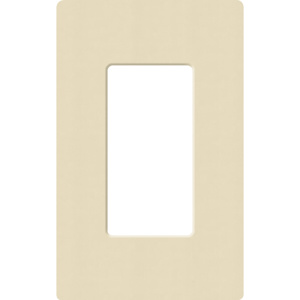 Lutron Standard Decorator Wallplates 1 Gang Sand Plastic Surface