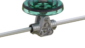 Preformed Line Products Cushion-Grip® Suspensions Aluminum 8.6 in