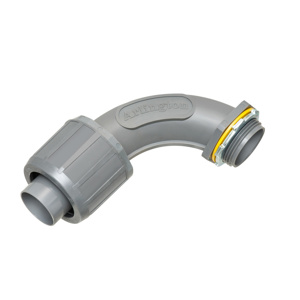 Arlington 90 Degree Nonmetallic Liquidtight Connectors 1-1/4 in Compression x Threaded
