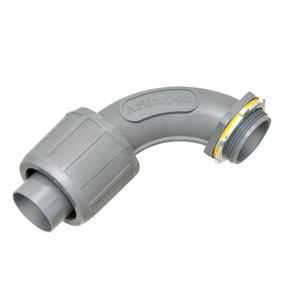 Arlington 90 Degree Nonmetallic Liquidtight Connectors 1-1/2 in Compression x Threaded