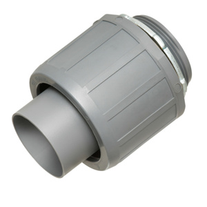 Arlington Straight Nonmetallic Liquidtight Connectors 2 in Compression x Threaded