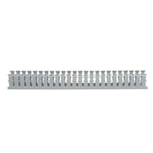 Panduit Panduct® Type NNC Wide Slot Wire Duct 50 mm x 75 mm x 2 m Light Gray Snap-on Cover Included