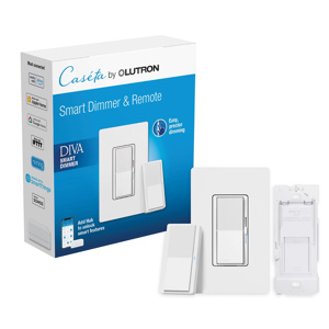 Lutron Diva® Caseta Smart Dimmer and Remote Kit