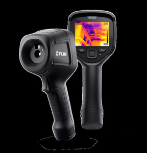 FLIR Ex Pro-Series Infrared Cameras Less than 0.05 deg C/ Less than 50 mK at 30 deg C LCD Rechargeable Battery