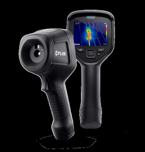 FLIR Ex Pro-Series Ignite™ Cloud Infrared Cameras Less than 0.04 deg C/ Less than 40 mK at 30 deg C LCD Cordless