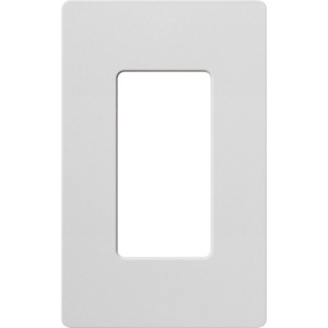 Lutron Standard Decorator Wallplates 1 Gang Mist Plastic Surface
