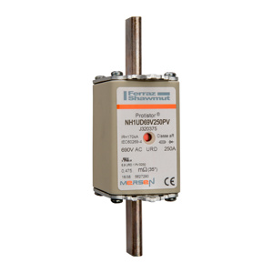 Mersen Protistor® Size NH Square Body High Speed aR Fuse Links