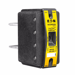 Eaton Bussmann TCF Low-Peak CUBEFuse Series Indicating Time Delay Class CF Fuses