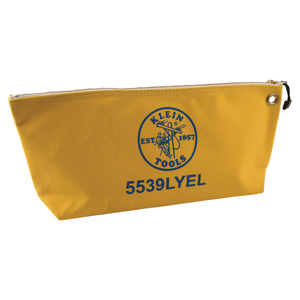 5539LYEL 18INCH YEL ZIPPER BAG