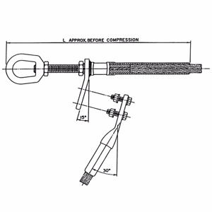 HESE120NT DEADEND COMP 1T 954AAC