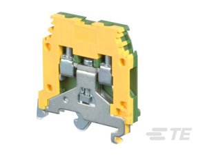 TE Connectivity SNA Series M4/6.P IEC Style Feed-Through Ground Blocks