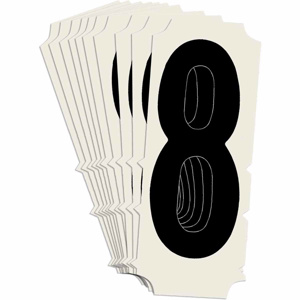 Brady 6450 Condensed Gothic Numbers and Letter Labels