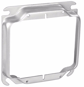 Southwire 4 Square Box Plaster Rings 2 Gang Raised 5/8 in