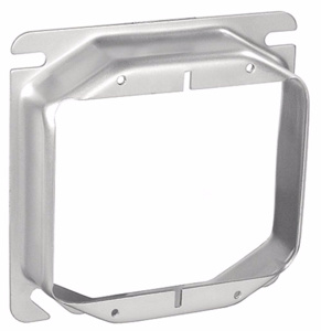 Southwire 4 Square Box Plaster Rings 2 Gang Raised 1 in