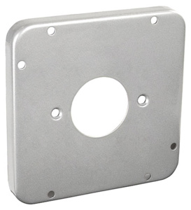 Southwire 4-11/16 Square Box Industrial Covers Single Receptacle 1/2 in Raised