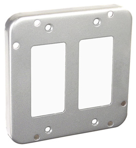 Southwire 4-11/16 Square Box Industrial Covers Decorator/GFCI 1/2 in Raised
