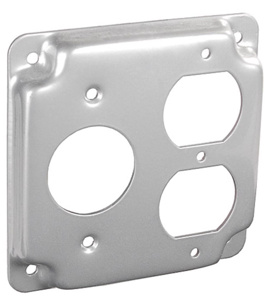 Southwire 4 Square Box Industrial Covers Duplex Receptacle