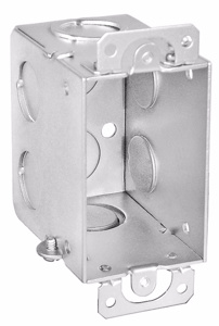 Southwire Metallic Gangable <em class="search-results-highlight">Switch</em> / Outlet Boxes 1 Gang Ears New 2-3/4 in