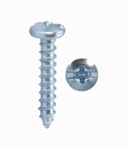 Minerallac Steel Phillips / Slotted Pan Head Sheet Metal Screws