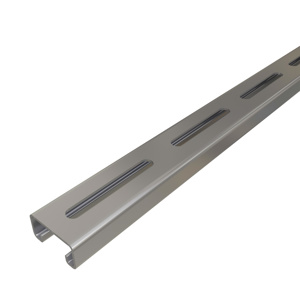 Atkore Power-Strut PS500 Series Slotted Strut Channels 13/16 x 1-5/8"" Single, Slotted Pre-galvanized
