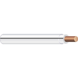 Southwire Stranded Copper <em class="search-results-highlight">THHN</em> Jacketed Wire 12 AWG 1000 ft CoilPak White with Black Stripe