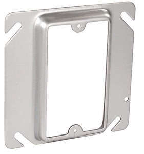 Southwire 4 Square Box Plaster Rings 1 Gang Raised 1/2 in