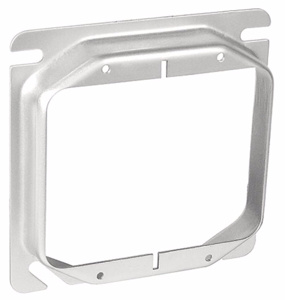 Southwire 4 Square Box Plaster Rings 2 Gang Raised 3/4 in