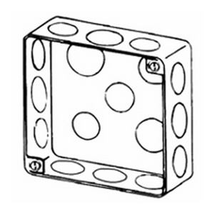 Appleton Emerson Metallic 4 Square 1900 Boxes