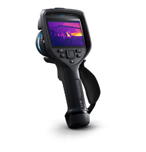FLIR Thermal Imaging Cameras -15 - +50 deg C (5 - 122 deg F) LCD Rechargeable Battery