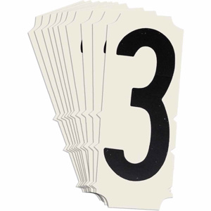 Brady 6450 Condensed Gothic Numbers and Letter Labels