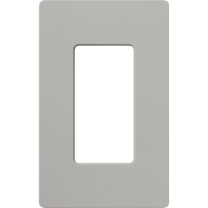 Lutron Standard Decorator Wallplates 1 Gang Pebble Plastic Surface