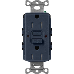 Lutron Duplex GFCIs 15 A 5-15R Deep Sea