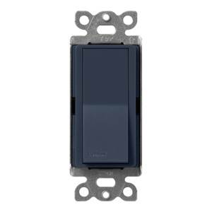 Lutron SC-1PS Series Rocker Switches 15 A 120/277 V Satin Colors® Deep Sea
