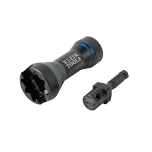 Klein Tools 5-in-1 Mini Impact Sockets 1/2 in 4 Point 3/4, 1, 1-1/8 in
