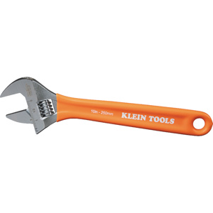 Klein Tools Extra Capacity Adjustable Wrenches 10 in 1-1/2 in Orange