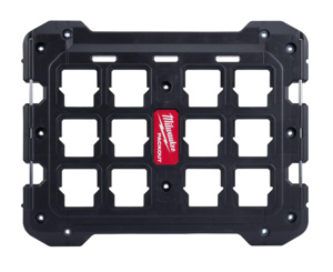 Milwaukee PACKOUT™ Mounting Accessories 3.36 in Dia x 0.75 in H Plastic Black