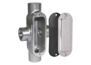Generic Brand Type X <em class="search-results-highlight">Conduit</em> Bodies Stainless Steel 316 3/4 in Cover, Gasket Included